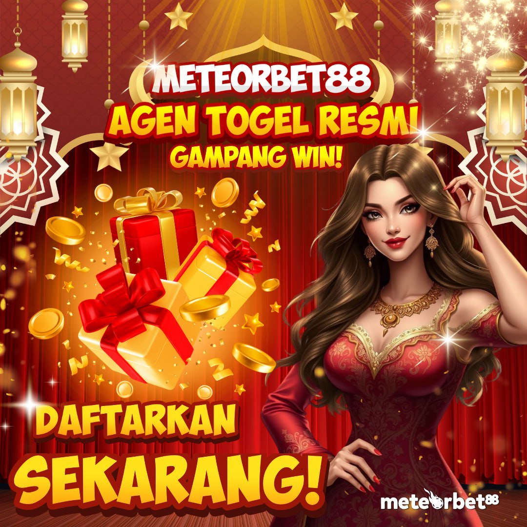 Banner agen togel resmi Meteorbet88